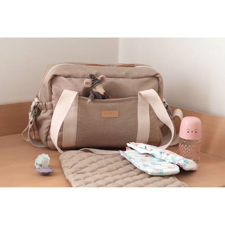 Sac à langer eco paris Gazelle chiné 2 - vertbaudet enfant 