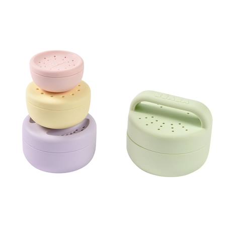 Jouets de bain bébé en silicone Menthe 3 - vertbaudet enfant 