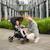 Poussette 3 en 1 Kinderkraft YOXI avec Nacelle Transformable, Siège Réversible, MINK PRO i-Size et Roues Increvables Gris clair+Vert 3 - vertbaudet enfant 
