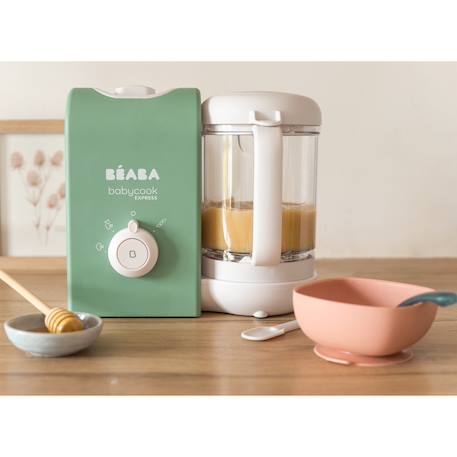 Robot cuiseur 4 en 1 cuisson express 15 min babycook express Vert sauge 5 - vertbaudet enfant 