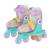 Rollers d'apprentissage twista Rose et vert 1 - vertbaudet enfant 
