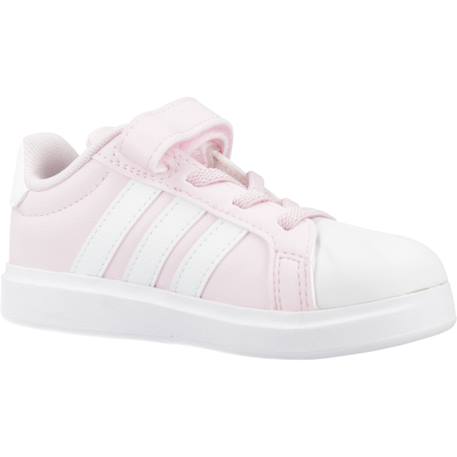 Baskets fille en textile à scratch urbain Rose pink 5 - vertbaudet enfant 