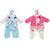 Baby born petits vêtements pour poupée 36cm Bleu et rose 2 - vertbaudet enfant 