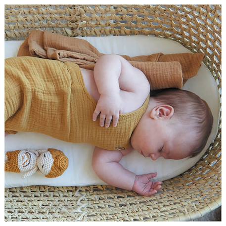 Matelas de landau déhoussable Blanc 3 - vertbaudet enfant 