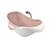 Baignoire bébé ergonomique Rose ancienne 4 - vertbaudet enfant 