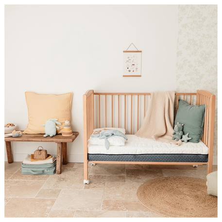 Matelas pour lit bébé confort max - confort généreux - déhoussable à 360° Blanc 2 - vertbaudet enfant 