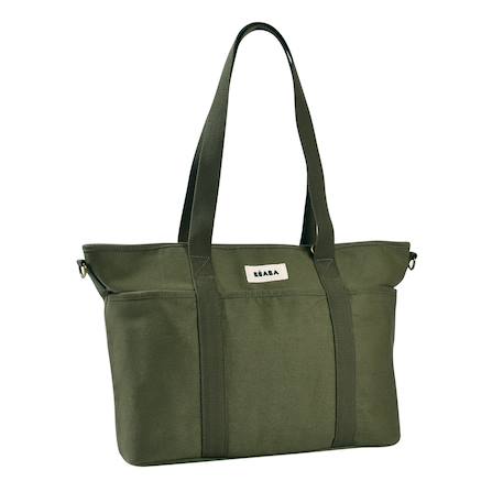 Sac à langer madrid Denim+Léopard+Lichen 18 - vertbaudet enfant 