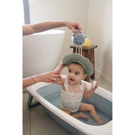Rince tête silicone accessoire de bain bébé Galet 2 - vertbaudet enfant 