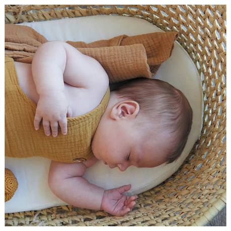 Matelas de landau déhoussable Blanc 4 - vertbaudet enfant 