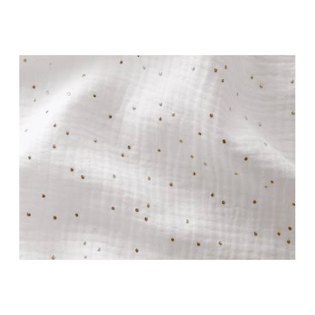 Coussin de maternité 3 en 1 : grossesse, allaitement & repos - housse double gaze coton - blanc Blanc 6 - vertbaudet enfant 