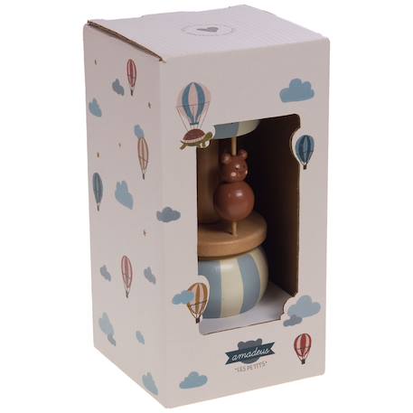 Petit carrousel montgolfière Bleu 5 - vertbaudet enfant 