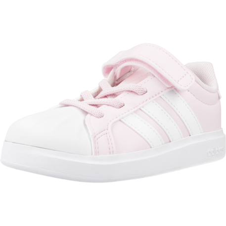 Baskets fille en textile à scratch urbain Rose pink 4 - vertbaudet enfant 