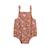 Barboteuse bébé en gaze de coton arizona Terracotta 2 - vertbaudet enfant 