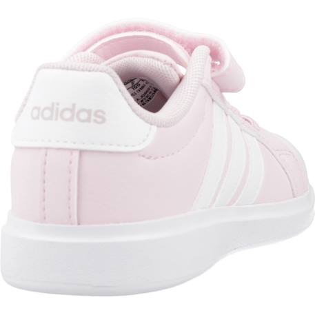 Baskets fille en textile à scratch urbain Rose pink 3 - vertbaudet enfant 