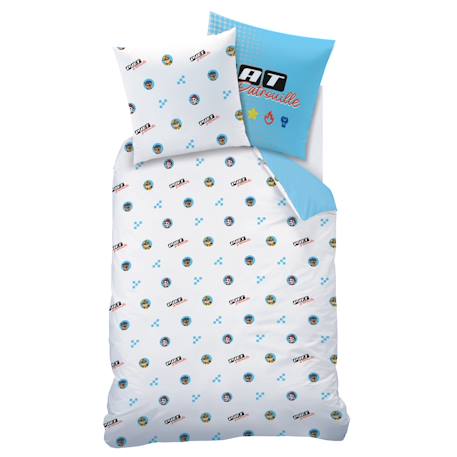 Parure de lit imprimée 100% coton, pat patrouille car Bleu 4 - vertbaudet enfant 
