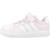 Baskets fille en textile à scratch urbain Rose pink 2 - vertbaudet enfant 