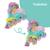 Rollers d'apprentissage twista Rose et vert 5 - vertbaudet enfant 