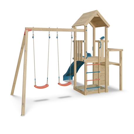 Aire de jeux en bois ultra xplorer 2 Bois 3 - vertbaudet enfant 