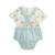 Ensemble salopette bébé en gaze de coton et t-shirt elio Bleu 4 - vertbaudet enfant 