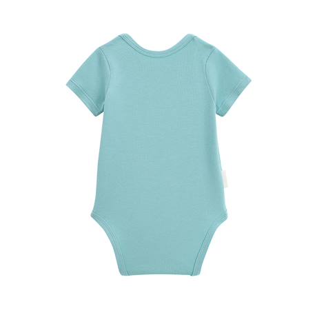 Lot de 2 bodies bébé manches courtes toucana Bleu 6 - vertbaudet enfant 