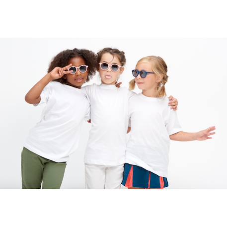 Lunettes de soleil enfant 4-6 ans Barbe à papa+Bleu marin+Écaille+Fuchsia+Galet+Rose brumeuse+Vert sauge 12 - vertbaudet enfant 