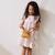Robe enfant en gaze de coton arizona Ecru 6 - vertbaudet enfant 