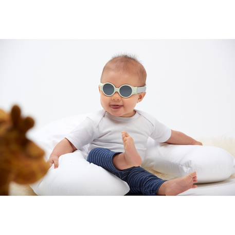 Lunettes de soleil bandeau ajustable 0-9 mois Jaune clair+Vert pâle 7 - vertbaudet enfant 