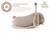 Porteur Animal À Bascule 2 En 1 En Peluche Chien Gris+Marron 4 - vertbaudet enfant 