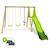Portique balançoire en bois 2,30m palmi Bois 2 - vertbaudet enfant 