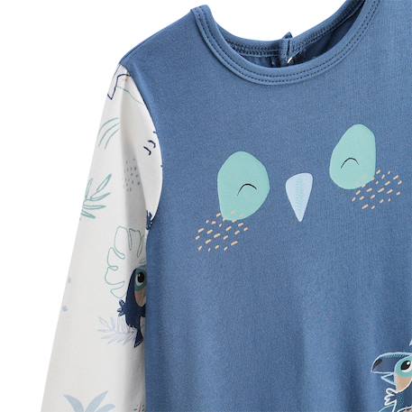 Pyjama bébé toucana Bleu 4 - vertbaudet enfant 