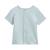 Ensemble bébé t-shirt et short en gaze de coton elio Bleu 5 - vertbaudet enfant 