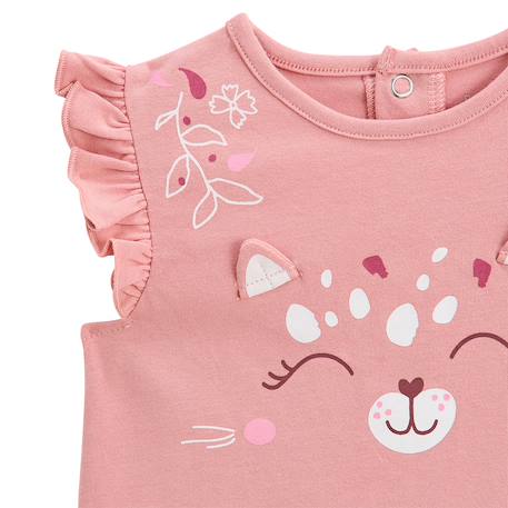 Pyjama short enfant 2 pièces arizona Rose 3 - vertbaudet enfant 