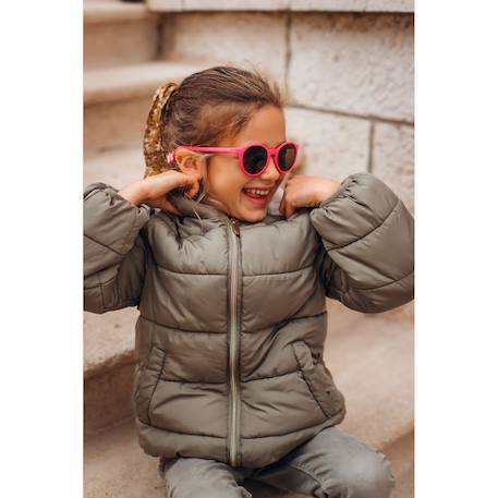 Lunettes de soleil enfant 4-6 ans Barbe à papa+Bleu marin+Écaille+Fuchsia+Galet+Rose brumeuse+Vert sauge 21 - vertbaudet enfant 
