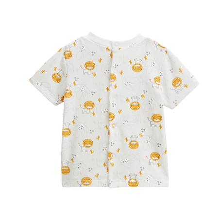 Ensemble salopette bébé en gaze de coton et t-shirt elio Bleu 5 - vertbaudet enfant 