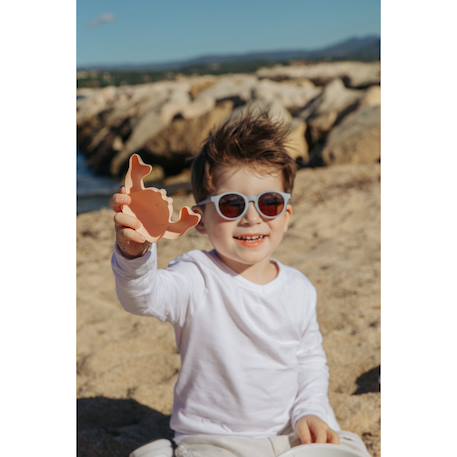 Lunettes de soleil enfant 4-6 ans Barbe à papa+Bleu marin+Écaille+Fuchsia+Galet+Rose brumeuse+Vert sauge 24 - vertbaudet enfant 