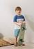 Ensemble enfant t-shirt et short en gaze de coton toucana Bleu 1 - vertbaudet enfant 