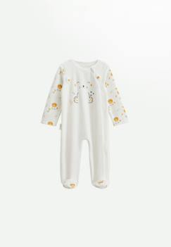 Bébé-Pyjama, surpyjama-Pyjama bébé en velours ouverture zippée elio