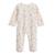Pyjama bébé en velours ouverture pont louison Ecru 3 - vertbaudet enfant 