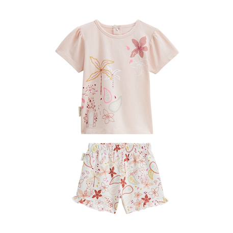 Pyjama short enfant 2 pièces arizona Rose 2 - vertbaudet enfant 