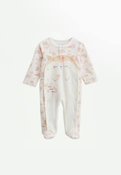 Bébé-Pyjama, surpyjama-Pyjama bébé en velours ouverture pont louison