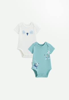 Bébé-Body-Lot de 2 bodies bébé manches courtes toucana