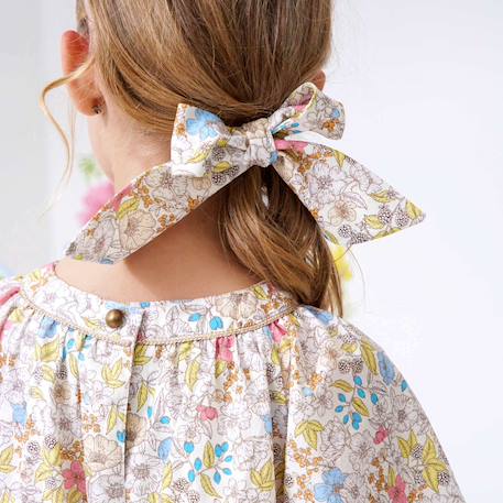 Bandeau cheveux  cérémonie  à papillons Rose clair 2 - vertbaudet enfant 