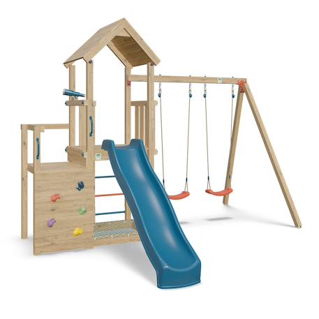 Aire de jeux en bois ultra xplorer 2 Bois 2 - vertbaudet enfant 