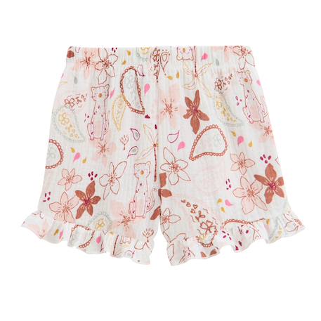 Ensemble enfant t-shirt et short en gaze de coton arizona Terracotta 6 - vertbaudet enfant 