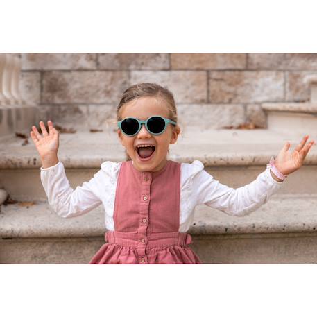 Lunettes de soleil enfant 4-6 ans Barbe à papa+Bleu marin+Écaille+Fuchsia+Galet+Rose brumeuse+Vert sauge 36 - vertbaudet enfant 