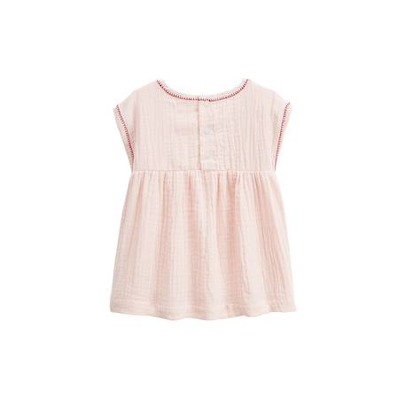 Blouse enfant en gaze de coton arizona Rose 3 - vertbaudet enfant 