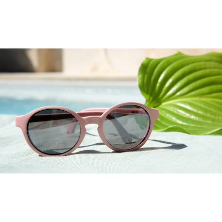 Lunettes de soleil enfant 4-6 ans Barbe à papa+Bleu marin+Écaille+Fuchsia+Galet+Rose brumeuse+Vert sauge 33 - vertbaudet enfant 