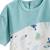Ensemble enfant t-shirt et short en gaze de coton toucana Bleu 3 - vertbaudet enfant 