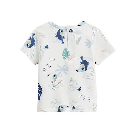 Ensemble salopette bébé en gaze de coton et t-shirt toucana Sable 6 - vertbaudet enfant 