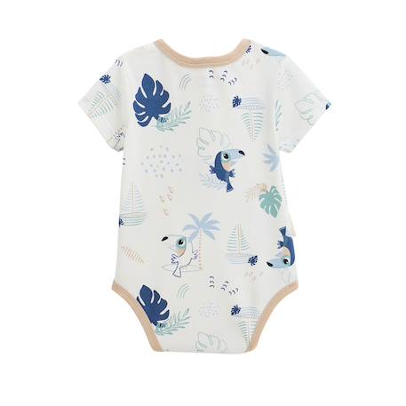 Ensemble body bébé et short en gaze de coton toucana Bleu 5 - vertbaudet enfant 